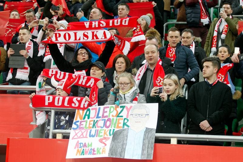 Football. International Friendly. Poland - Nigeria. 23.03.2018
