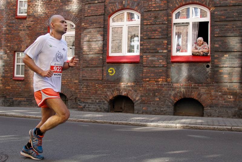 Running. Silesia Marathon. 04.10.2015
