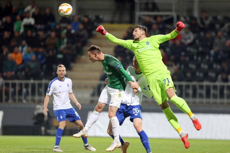 Football. UEFA Europa League. FK Jablonec - Dynamo Kyiv. 04.10.2018