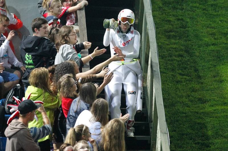 Ski Jumping. FIS Grand Prix. Day 1. 25.07.2014