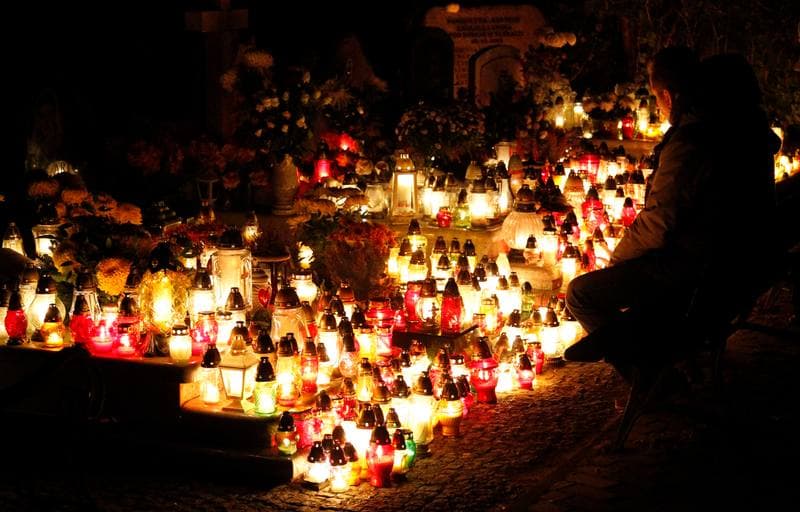 All Saints' Day. Tychy. 01.11.2015