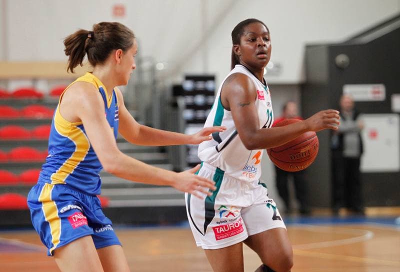 Basketball. Tauron Basket Liga Kobiet. Glucose Row Rybnik - Basket Gdynia. 16.10.2014
