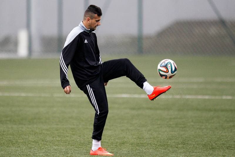 Football. GKS Katowice. Training. 11.01.2016