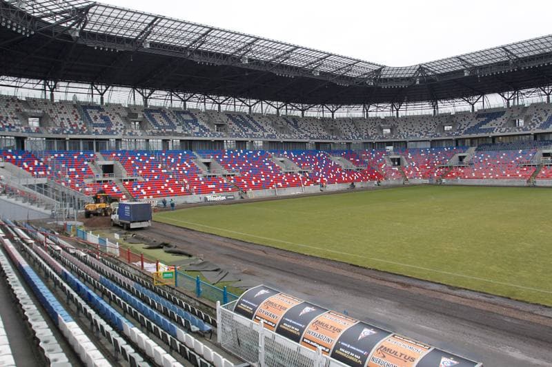 Football. Gornik Zabrze. Press Conference. 01.02.2016