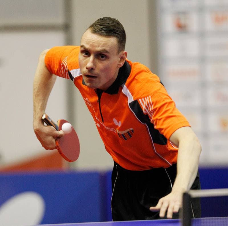 Table Tennis. Superliga. Polonia Bytom - PKS Kolping Frac Jaroslaw. 10.03.2016