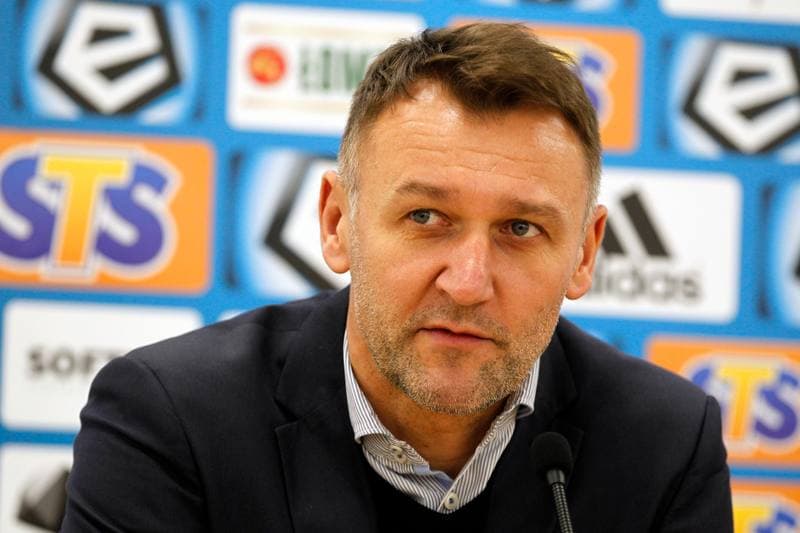Football. Gornik Zabrze. Press Conference. 11.01.2019