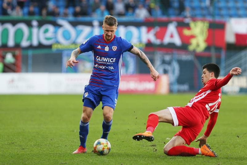Football. Lotto Ekstraklasa. Piast Gliwice - Miedz Legnica. 17.03.2019