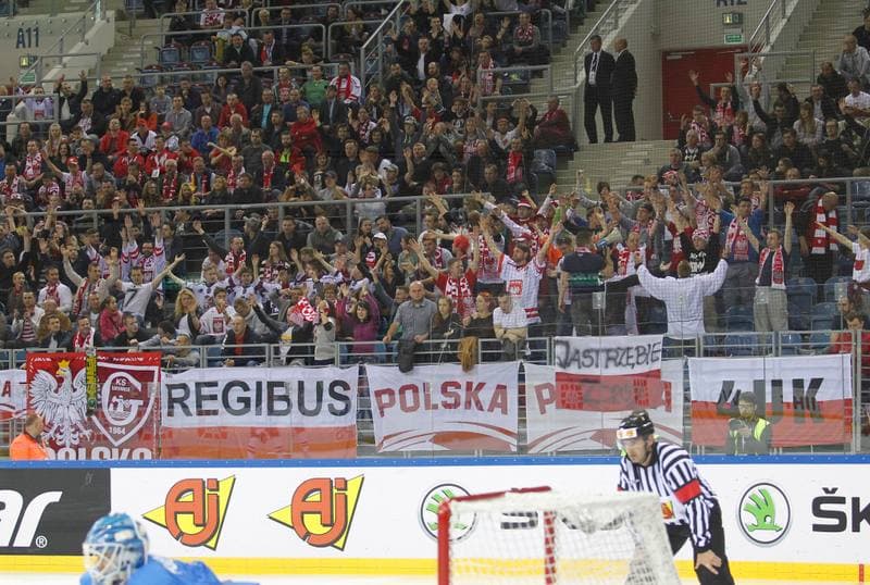 Ice Hockey. IIHF World Championship Division 1A. Poland - Kazakhstan. 23.04.2015