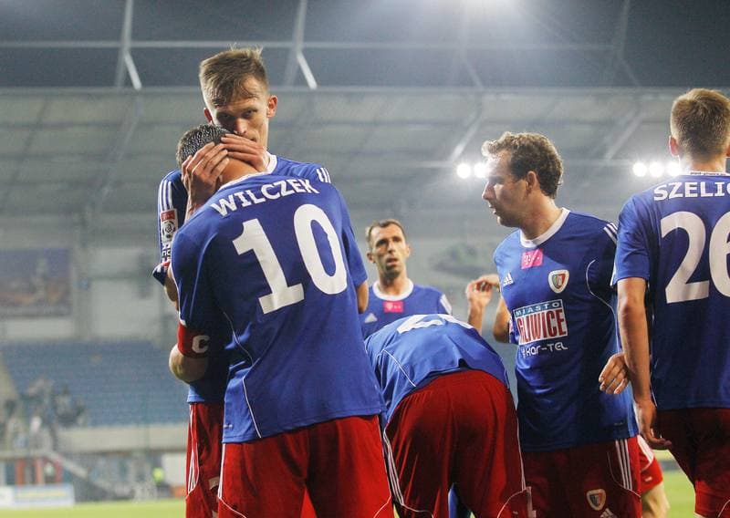 Football. T-Mobile Ekstraklasa. Piast Gliwice - GKS Belchatow. 02.06.2013