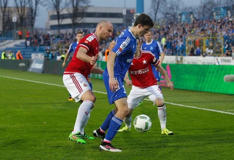 Football. Ekstraklasa. Ruch Chorzow - Wisla Krakow. 03.04.2016