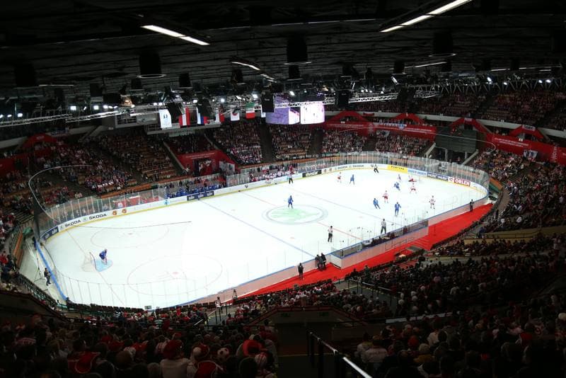 Ice Hockey. World Championship Division 1A. Italy - Poland. 23.04.2016