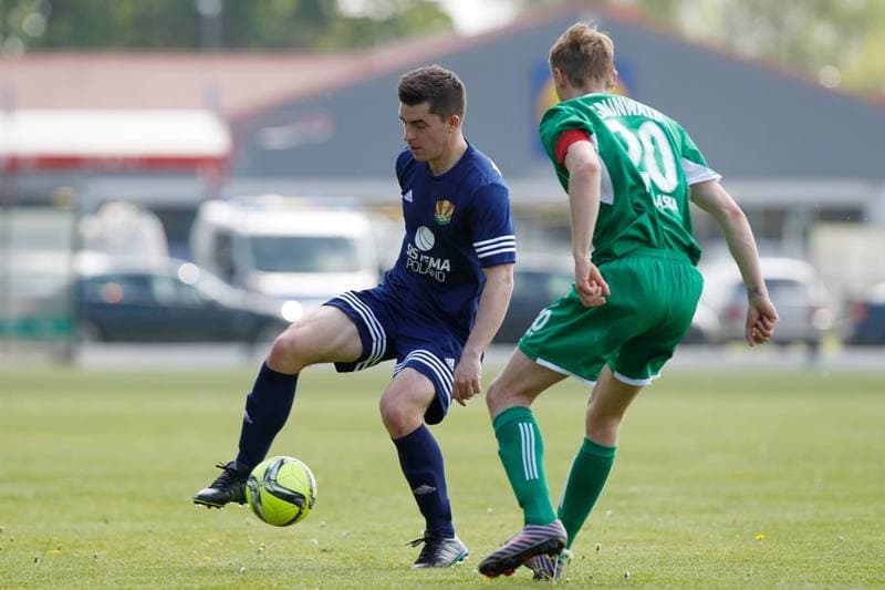 Football. III Liga. Grunwald Ruda Slaska - BKS Stal Bielsko-Biala. 07.05.2016