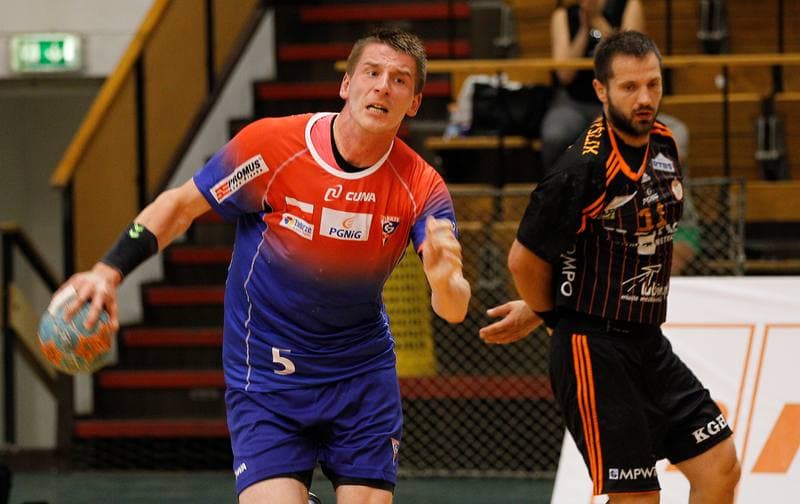 Handball. Sparing. Gornik Zabrze - Zaglebie Lubin. 06.08.2015