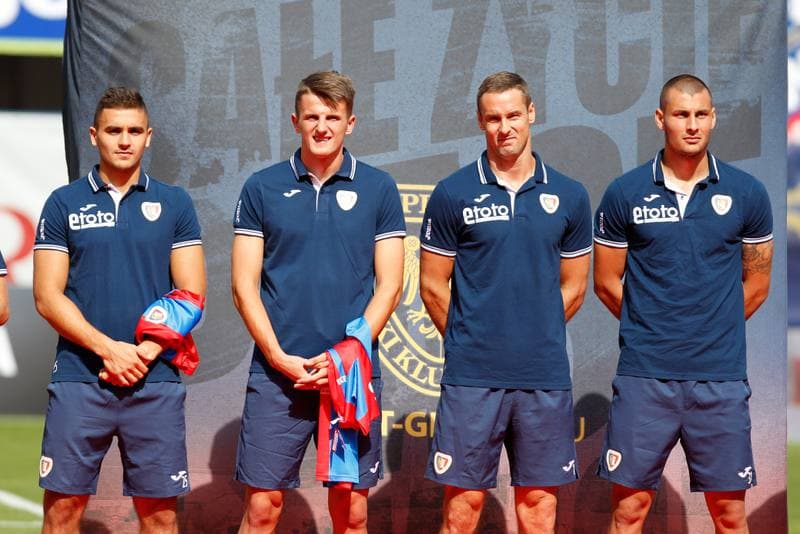 Football. Piast Gliwice. Team Presentation. 06.07.2016