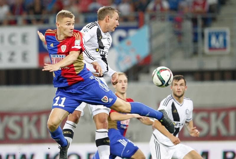 Football. PKO BP Ekstraklasa. Piast Gliwice - Legia Warsaw. 15.08.2015