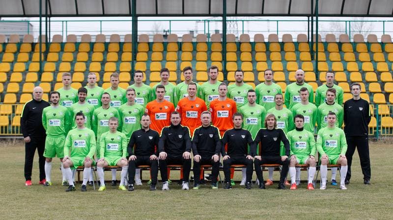 Football. Rozwoj Katowice. Training. 17.02.2016