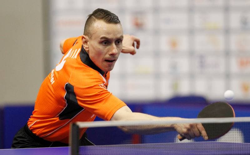 Table Tennis. Superliga. Polonia Bytom - PKS Kolping Frac Jaroslaw. 10.03.2016