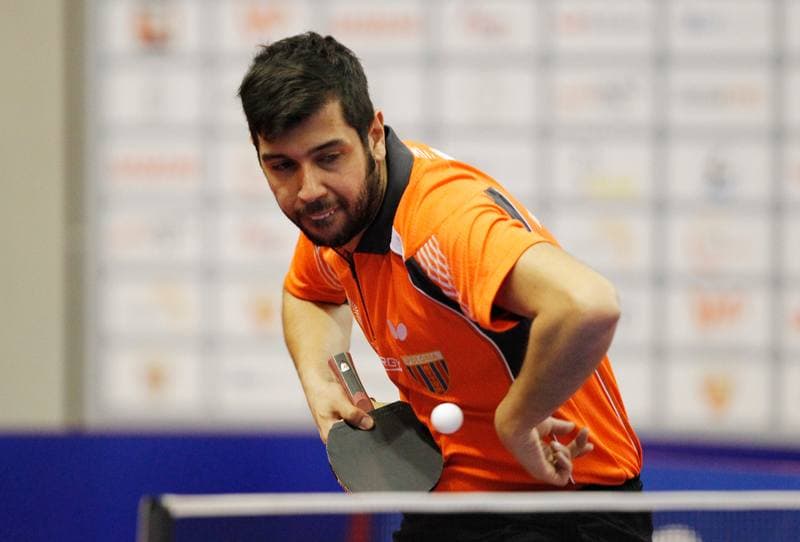 Table Tennis. Superliga. Polonia Bytom - PKS Kolping Frac Jaroslaw. 10.03.2016
