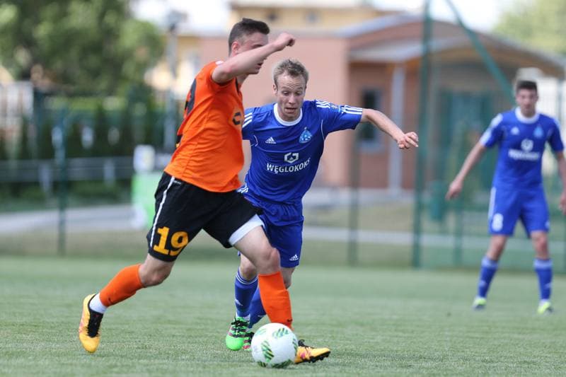 Football. Sparing. Zaglebie Lubin - Ruch Chorzow. 18.06.2016