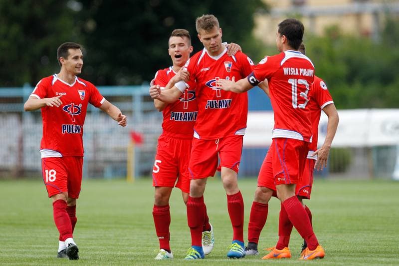 Football. Polish Cup. Rakow Czestochowa - Wisla Pulawy. 15.07.2016