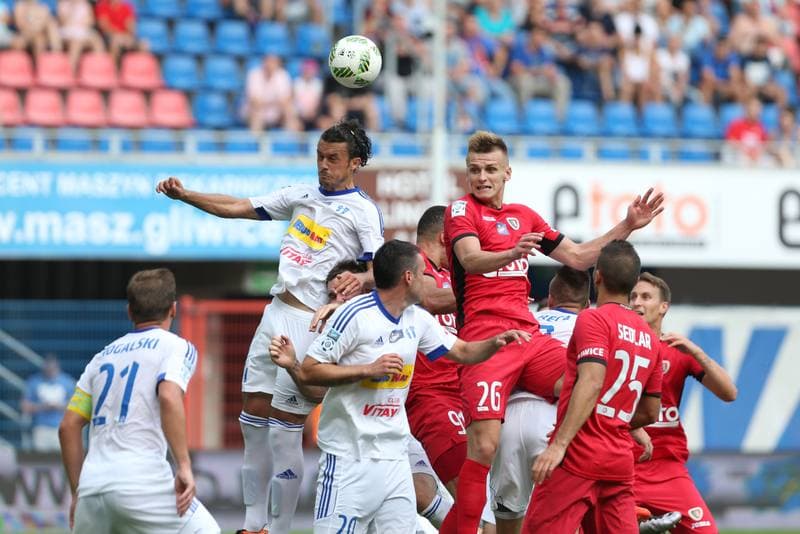 Football. Lotto Ekstraklasa. Piast Gliwice - Wisla Plock. 24.07.2016