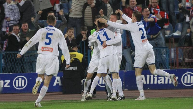 Football. I liga. Gornik Zabrze - Flota Swinoujscie. 26.03.2010