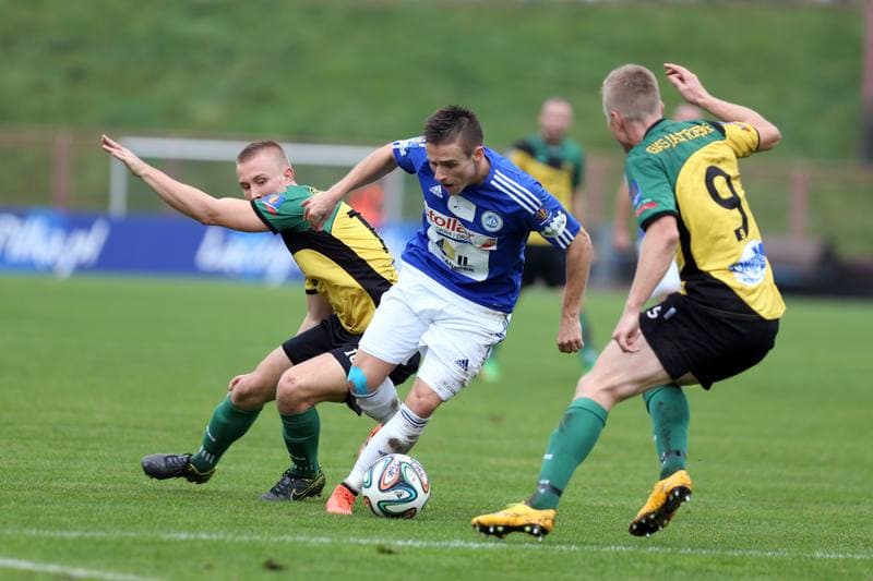 Football. Polish Cup. GKS Jastrzebie - Wigry Suwalki. 25.10.2016
