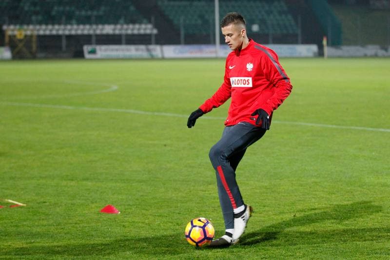 Football. Poland U21. Training. 10.11.2016