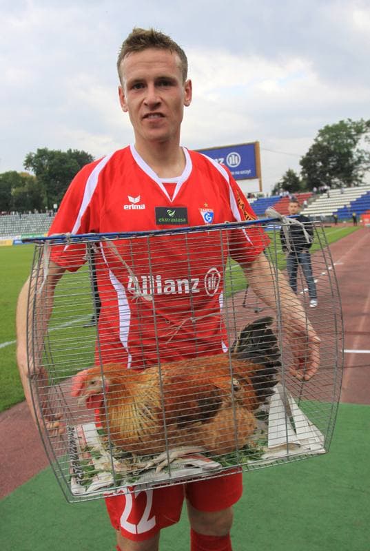 Football. T-Mobile Ekstraklasa. Gornik Zabrze - GKS Belchatow. 20.08.2011