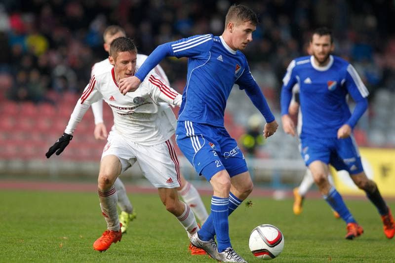 Football. Fortuna Narodni Liga. FK Fotbal Trinec - Banik Ostrava. 19.11.2016