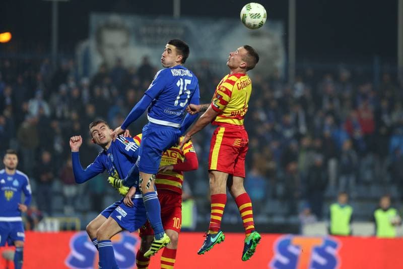 Football. Lotto Ekstraklasa. Ruch Chorzow - Jagiellonia Bialystok. 26.11.2016