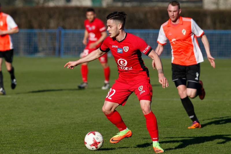 Football. Sparing. Piast Gliwice - Pniowek Pawlowice Slaskie. 28.03.2017