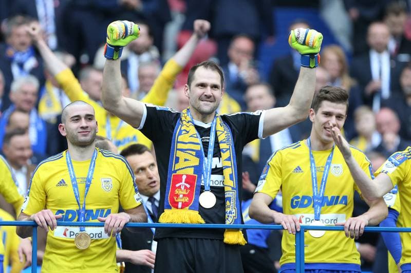Football. Polish Cup. Lech Poznan - Arka Gdynia. 02.05.2017