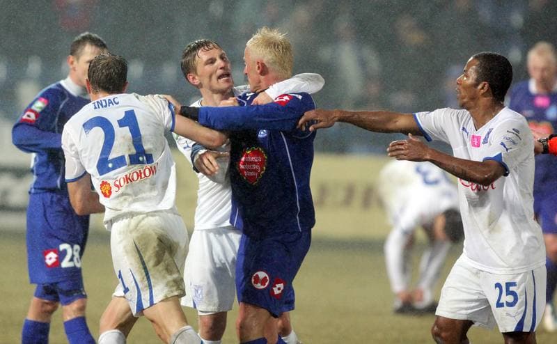 Football. PKO BP Ekstraklasa. Ruch Chorzow - Lech Poznan. 07.11.2010