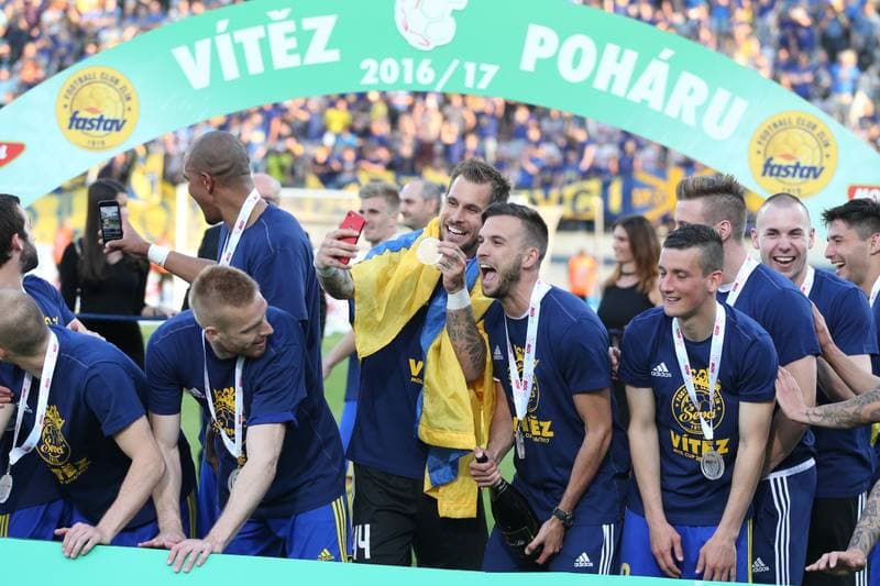 Football. MOL Cup. SFC Opava - Fastav Zlin. 17.05.2017