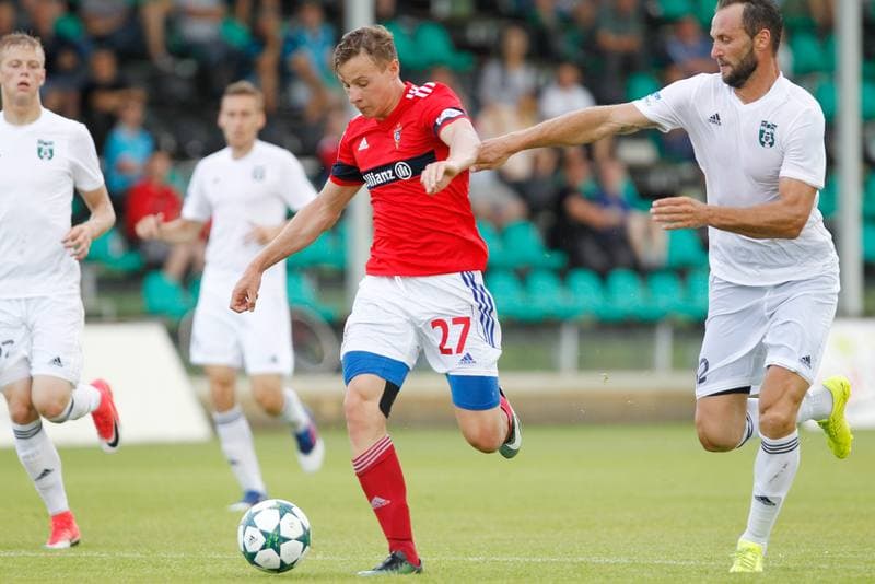 Football. Sparing. MFK Karvina - Gornik Zabrze. 01.07.2017