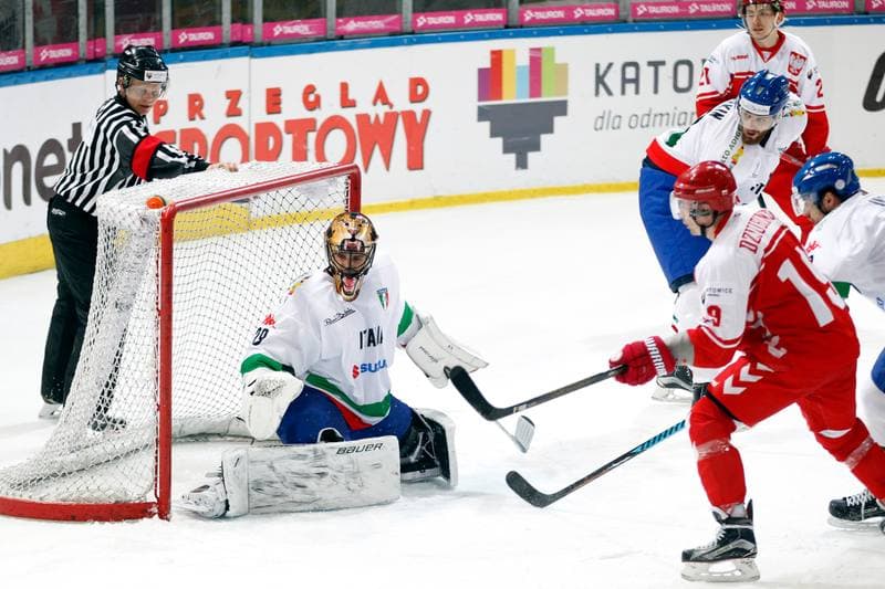 Ice Hockey. Euro Ice Hockey Challenge. Poland - Italy. 11.02.2017