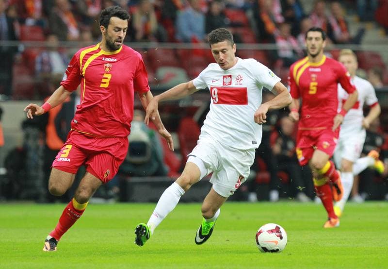 Football. 2014 FIFA World Cup Qualifiers. Poland - Montenegro. 06.09.2013