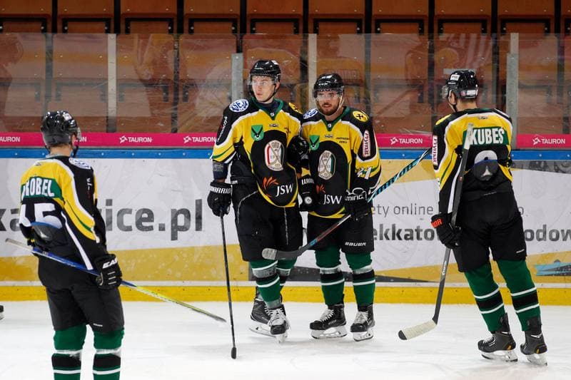 Ice Hockey. Polska Hokej Liga. SMS PZHL Katowice - JKH GKS Jastrzebie. 31.10.2017