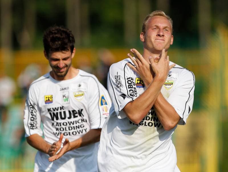 Football. II Liga. Rozwoj Katowice - Energetyk ROW Rybnik. 09.08.2014