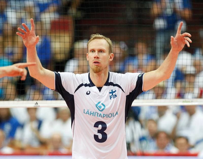 Volleyball. FIVB Men's World Championship. Tunisia - Finland. 07.09.2014