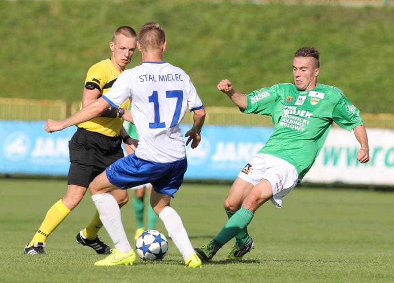 Football. II Liga. Rozwoj Katowice - Stal Mielec. 27.09.2014