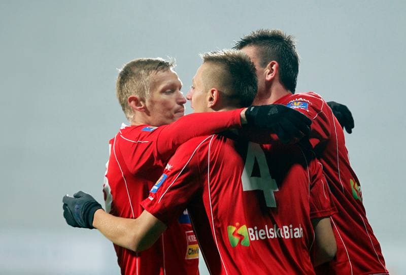 Football. Polish Cup. Gornik Zabrze - Podbeskidzie Bielsko Biala. 28.10.2014
