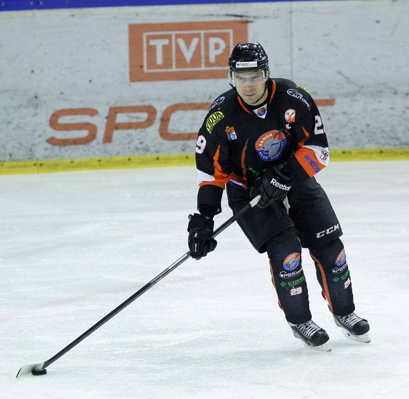 Ice Hockey. Polska Hokej Liga. Naprzod Janow - Ciarko KH Sanok. 18.01.2015