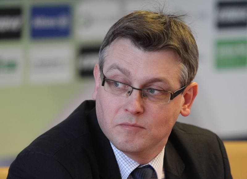 Football. Gornik Zabrze. Press Conference. 15.02.2012