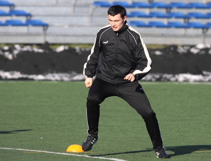 Football. Ruch Radzionkow. Training. 17.01.2011