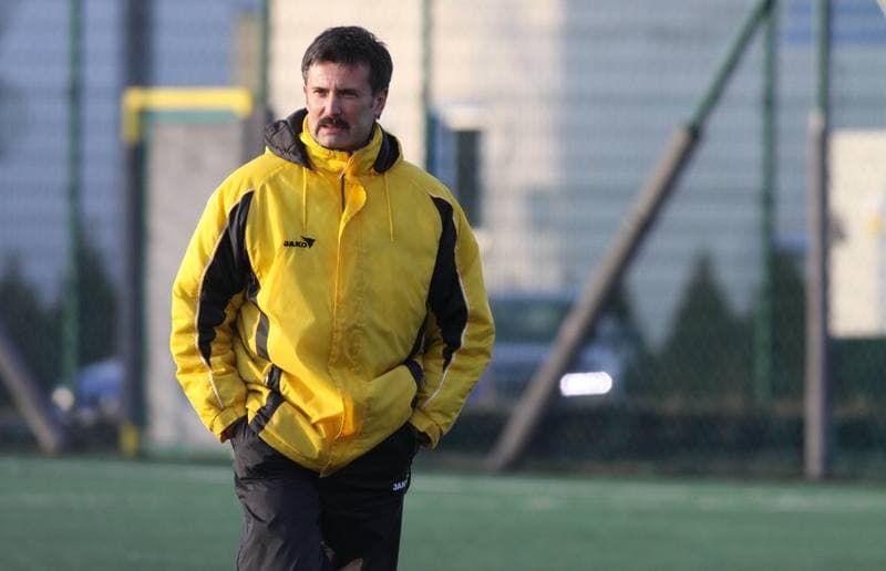 Football. Sparing. GKS Katowice - Hutnik Krakow. 09.02.2011