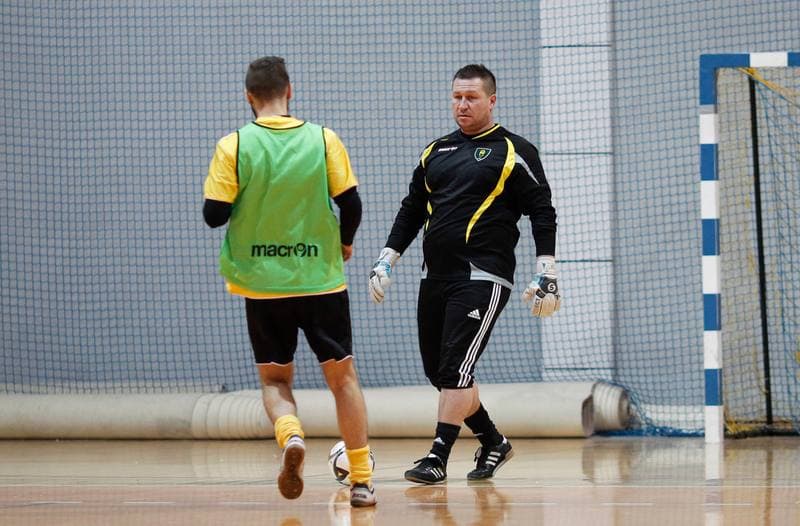 Football. GKS Katowice. Press Conference. 24.01.2015