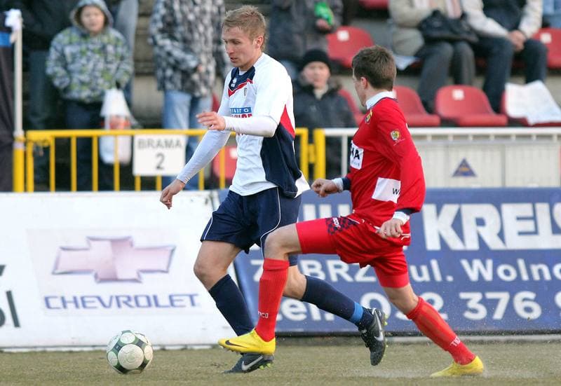 Football. I liga. Piast Gliwice - Odra Wodzislaw Slaski. 05.03.2011