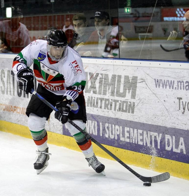 Ice Hockey. Polska Hokej Liga. GKS Tychy - Ciarko KH Sanok. 23.01.2015